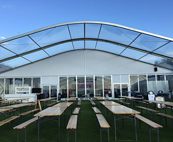 Clear Top Tent for Outdoor Party Venue
