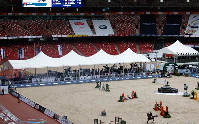 Equestrian Sports Event Double Decker Tent Video