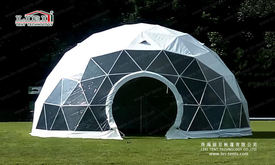 Venta de carpas para bodas tipo cúpula geodésica