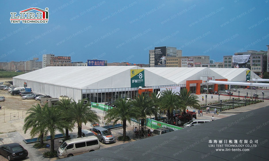 outdoor exhibition structure tent