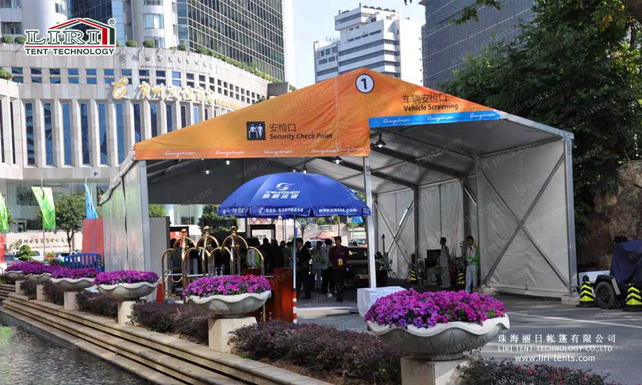 outdoor security tent