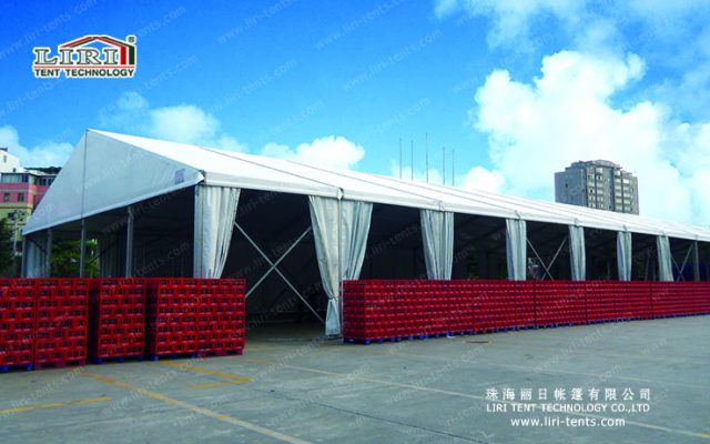 carpa de almacén para exteriores
