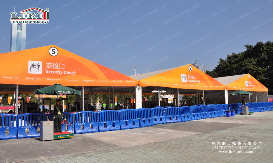 security tent for people check