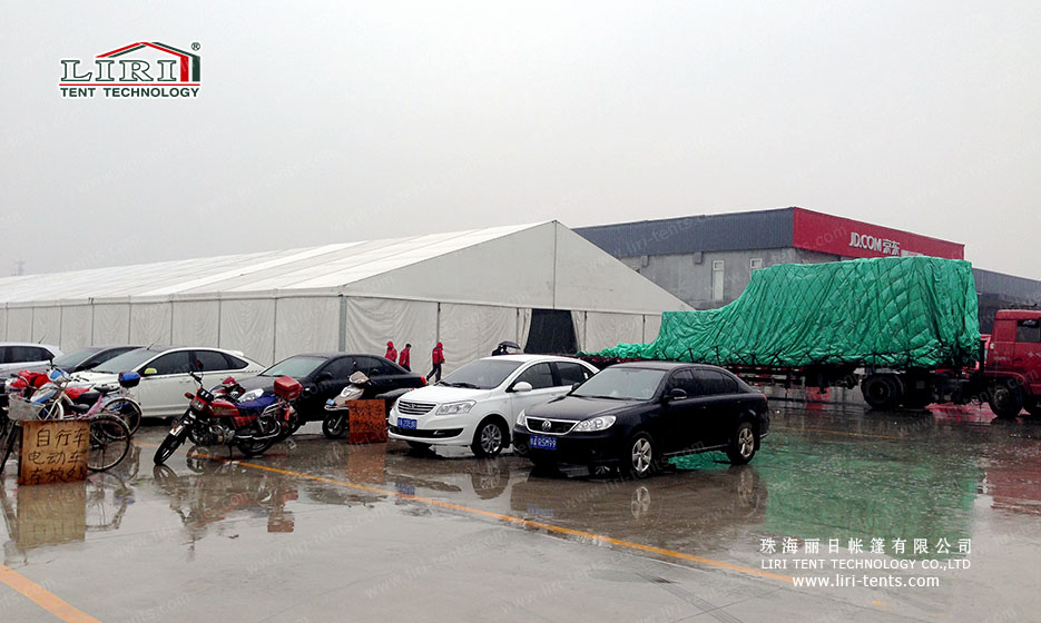 temporary warehouse tent