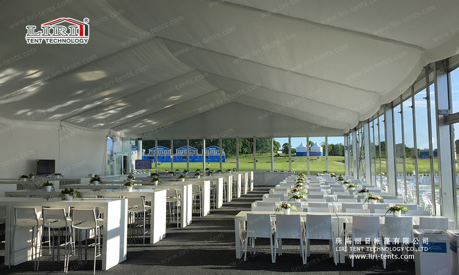 wedding reception marquee