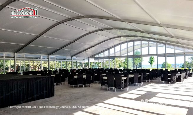 Carpa Arcum con capacidad para 1000 personas