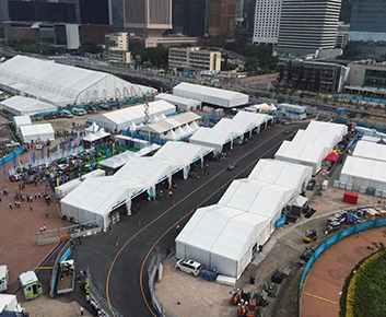 Outdoor Event Tent For Formula E