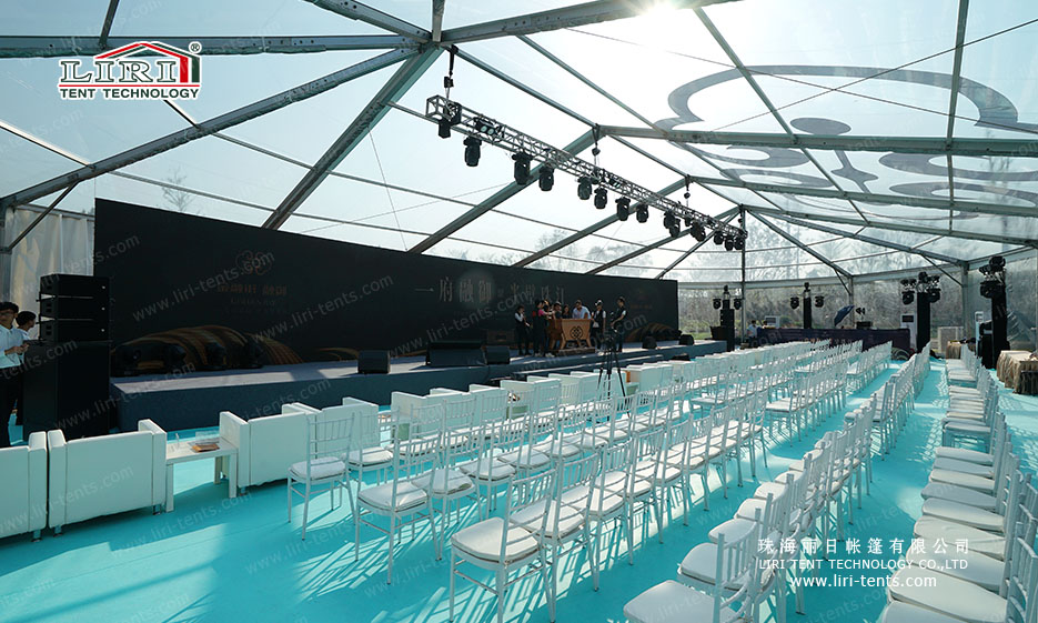 Decoraciones para carpas de boda