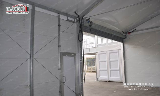 Puerta enrollable «Electromotion» en venta: carpa