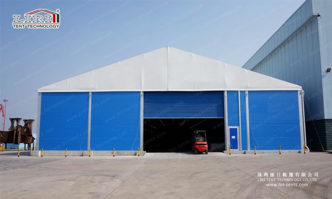 puerta enrollable para carpa
