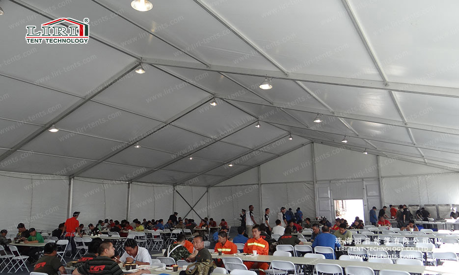 sports event tent for dining hall