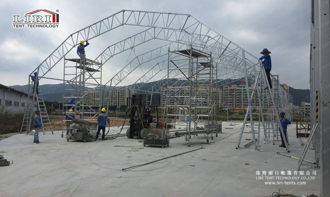 carpa con estructura de acero 1