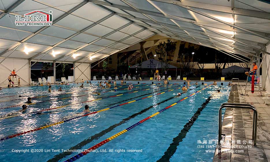 swimming pool sports tent 2