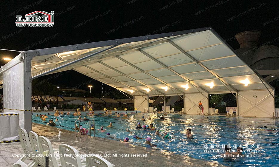 swimming pool tent 2