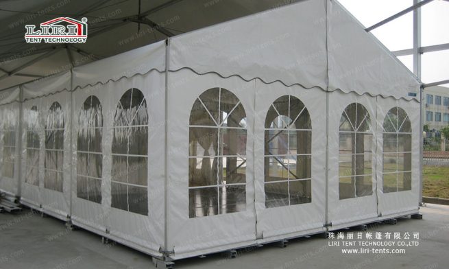 ventanas transparentes para carpas de eventos