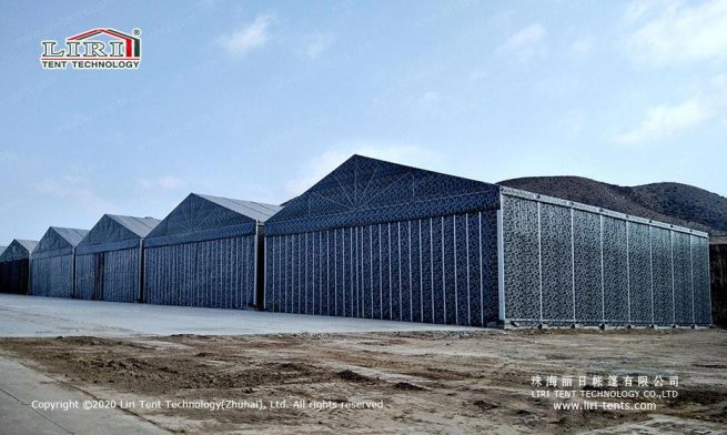 Gran carpa tipo hangar