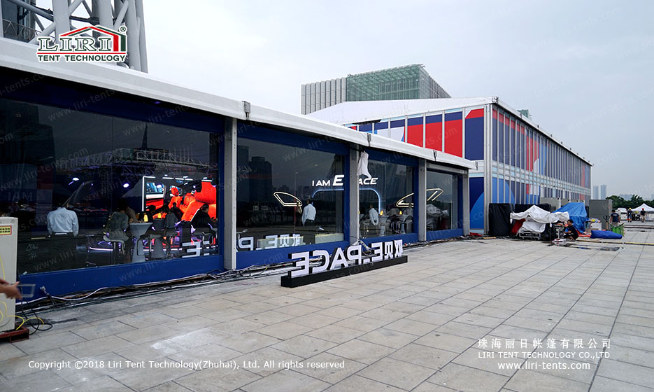car show exposition tent