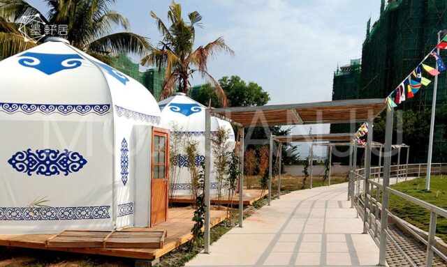 Se vende tienda de glamping tipo yurta