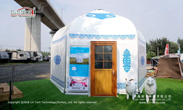 Yurta de lujo para acampada al aire libre