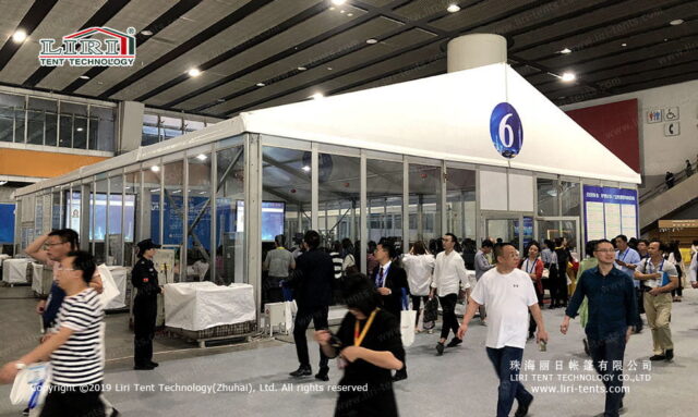 Carpa grande EBT de 20 m y 30 m