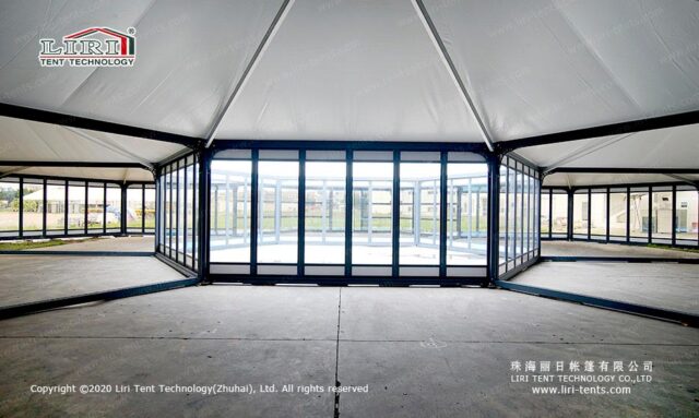 Carpa cuadrada modular