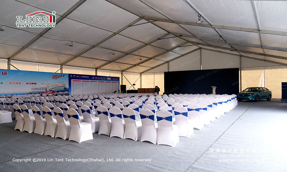 Carpa de dos pisos