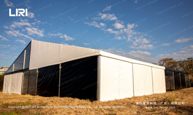 Custom Black Tent