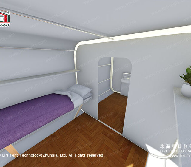 Glamping Box interior