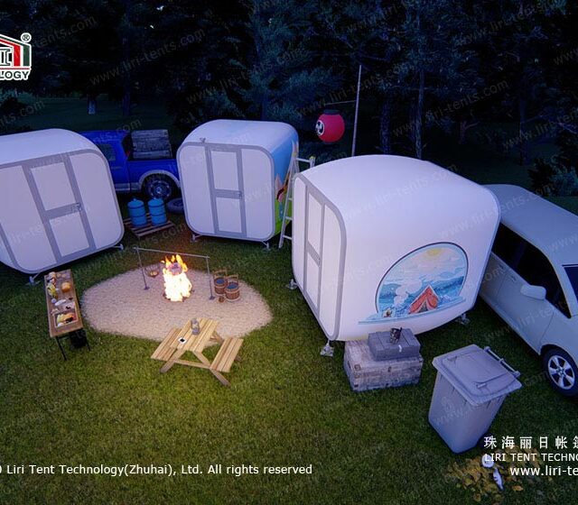 Tienda de campaña Glamping Box 1