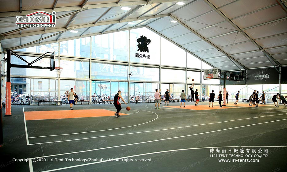 Basketball Courts tent