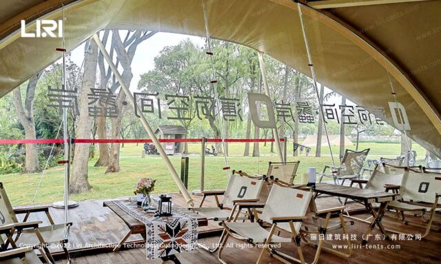 Tienda de glamping tipo tipi 6 1