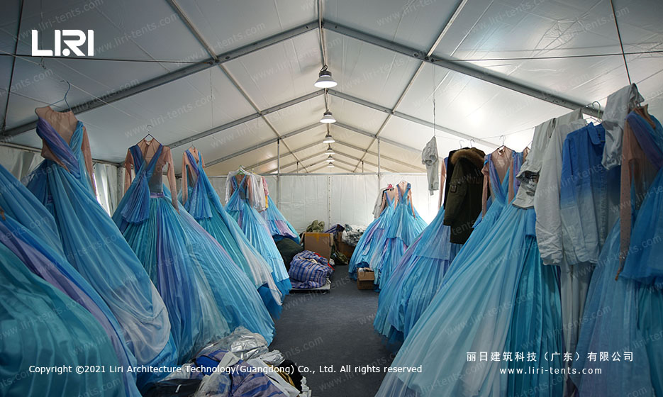 clothing storage Tent