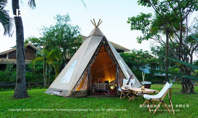 Tienda de glamping TP12 Mini Tipi