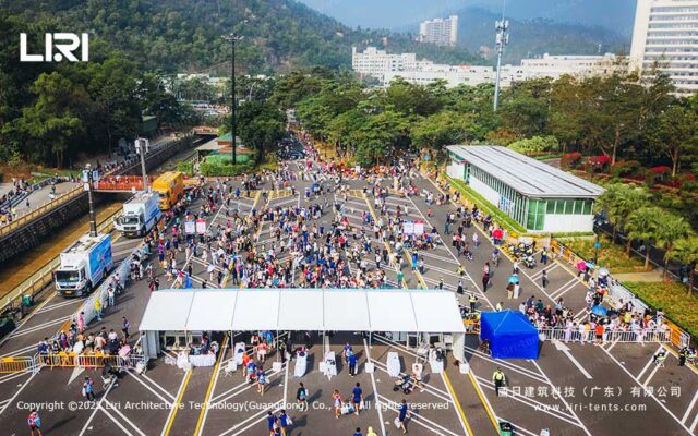 Carpas para eventos que dan apoyo a la Maratón de Zhuhai 2025 (13)